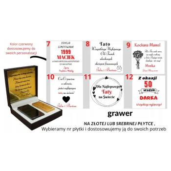 Zapalniczka Plazmowa Vip z Grawerami Prezent Walentynki Dla niego