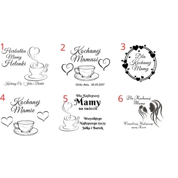 Herbaciarka Pudełko na Herbatę Prezent Święta Bez Herbat