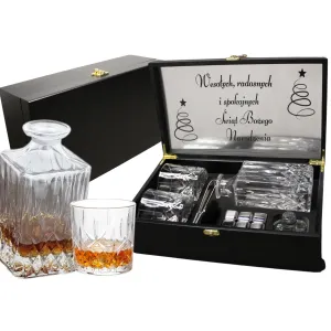 Zestaw do whisky z karafką i grawerem – Idealny prezent dla mężczyzny