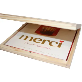 Pudełko na Merci z Grawerem Upominek Podziękowanie dla Mamy Babci Dziadka