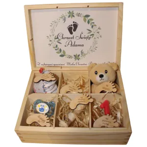 Skrzynka Wspomnień na Chrzest Prezent