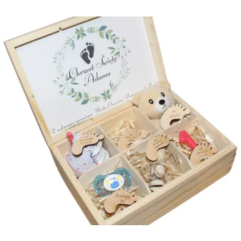 Skrzynka Wspomnień na Chrzest Prezent