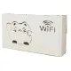 Półka na Router WiFi "Kotek" – Dekoracyjna Osłona na Kable i Organizer