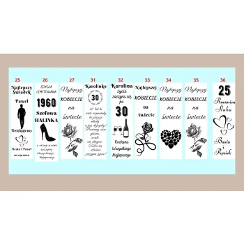 Drewniane Pudełko Prezentowe z Grawerem – na Butelkę (bez alkoholu)