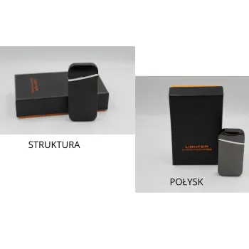 Zapalniczka Plazmowa Czarny Połysk